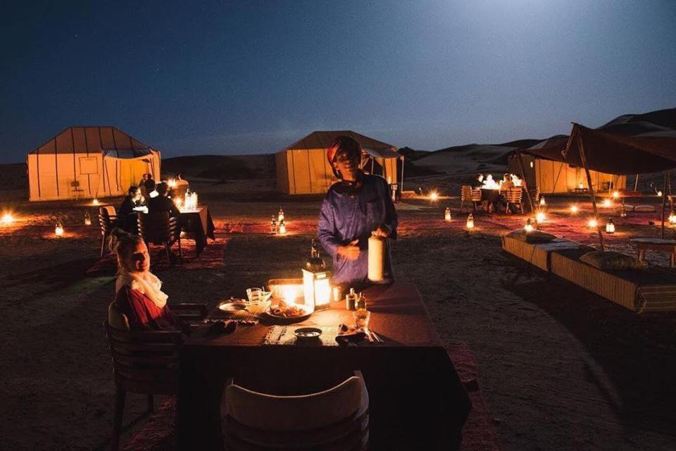 sand rose luxury camp Merzouga Exterior foto